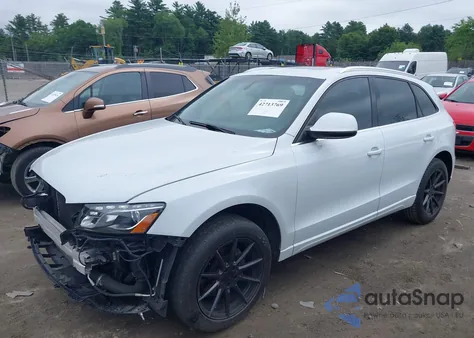 2012 Audi Q5 2.0T Premium z USA, uszkodzony, nr VIN WA1LFAFP0CA139057